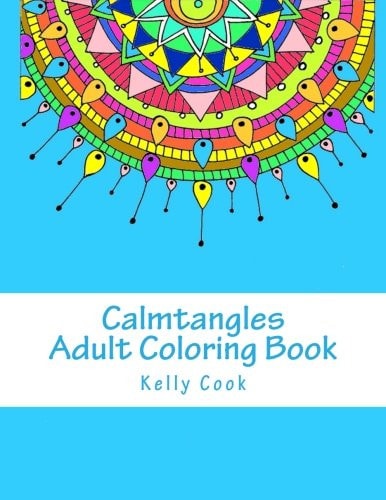 Calmtangles - Adult Coloring Book Over 50 Relaxing Zentangles to Color