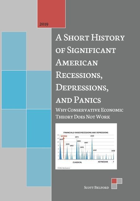 A Short History of Significant American Recessions, Depressions, and Panics: Why Conservative Economic Theory Does Not Work