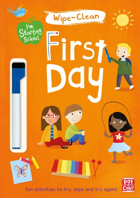 Im Starting School: First Day: Wipe-clean book with pen