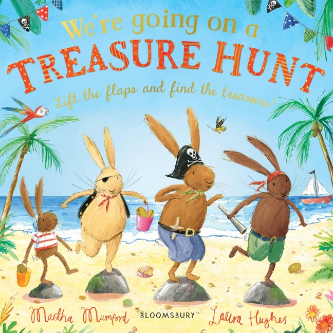 We're Going on a Treasure Hunt: A Lift-the-Flap Adventure (The Bunnies of Hoppity Hill)
