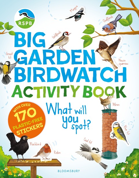 RSPB Big Garden Birdwatch Activity Book: The essential birdwatching activity book with 170+ stickers!