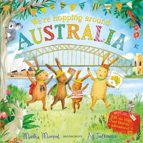Were Hopping Around Australia: A Lift-the-Flap Adventure