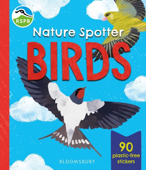 RSPB Nature Spotter: Birds: A childrens sticker guidebook to over 60 British birds