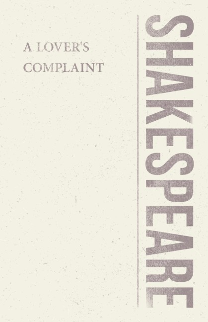 A Lovers Complaint