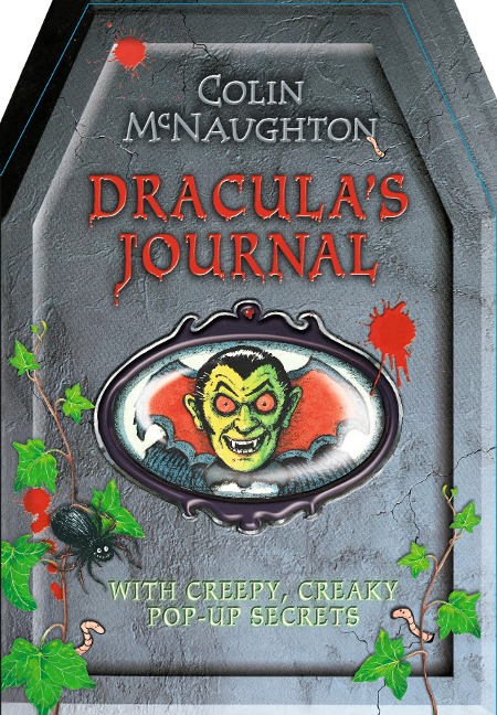 Draculas Journal: A hilarious, diary-style spooky coffin-shaped novelty book for Halloween gifting, ideal for readers aged 5, 6, 7, 8