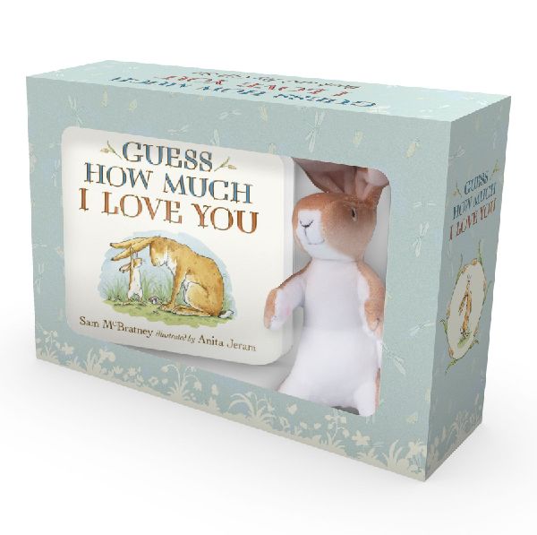 Guess How Much I Love You: Beloved classic bestselling story about love; gift edition with soft cuddly plush toy - ideal for babies, toddlers, birthdays, bedtime & baby showers