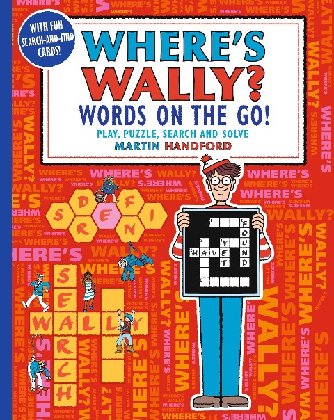 Where's Wally? Words on the Go! Play, Puzzle, Search and Solve: Boredom-busting search-and-find puzzling fun for boys and girls aged 5 and up
