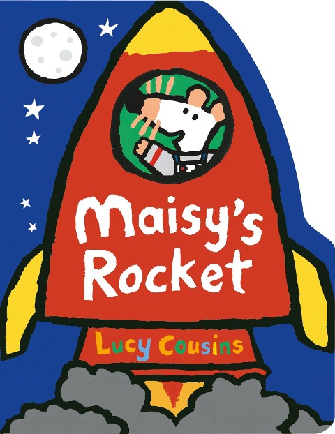 Maisys Rocket: A perfect gift for all toddler space fans and wannabe astronauts - a chunky board book in the shape of a rocket, providing story time and play time in one!