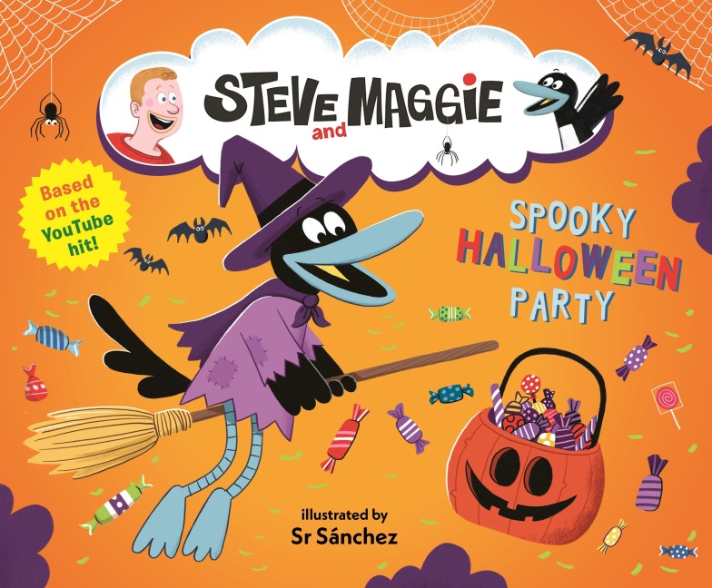 Steve and Maggie: Spooky Halloween Party : Based on the hit YouTube and Amazon Prime series for toddlers - A sweet & spooky picture book - The perfect gift for kids aged 4, 5, 6