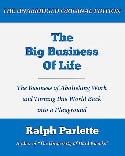 The Big Business of Life (Large Print Edition) The Business of Abolishing Work and Turning this World Back Into a Playground