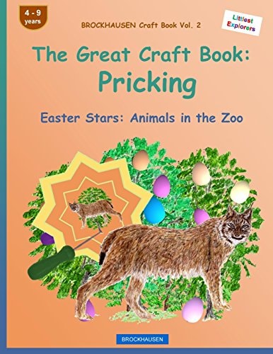 BROCKHAUSEN Craft Book Vol. 2 - The Great Craft Book Pricking: Easter Stars: Animals in the Zoo