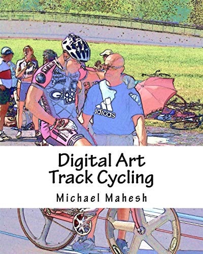 Digital Art - Track Cycling