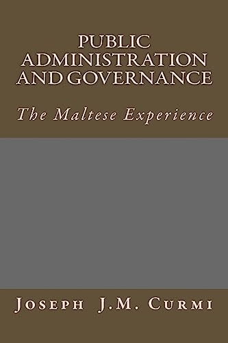 Public Administration and Governance The Maltese Experience