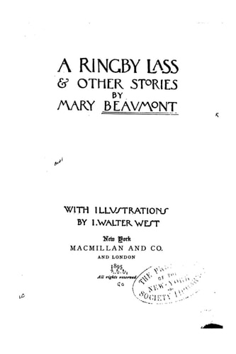 A Ringby Lass and Other Stories