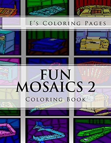 Fun Mosaics 2 Coloring Book