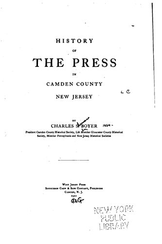 History of the Press in Camden County, New Jersey