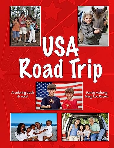 U. S. A. Road Trip Coloring Book