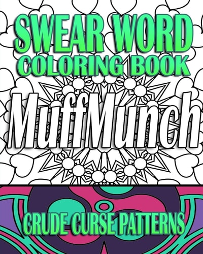 Swear Word Coloring Book Crude Curse Patterns
