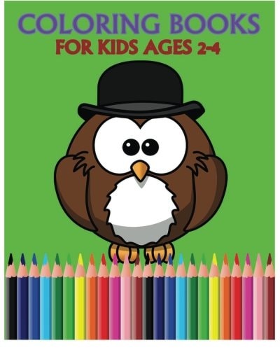 Coloring Books For Kids Ages 2-4 Color Me Happy