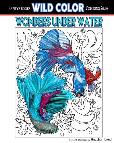 Wonders Under Water Adult Coloring Book