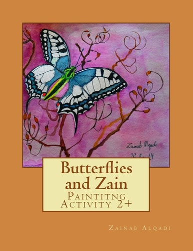 Butterflies and Zain Color Activity 2+