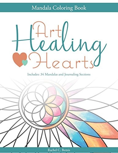 Art Healing Hearts Mandala Coloring Book