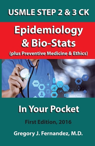 USMLE STEP 2 CK Epidemiology In Your Pocket Epidemiology