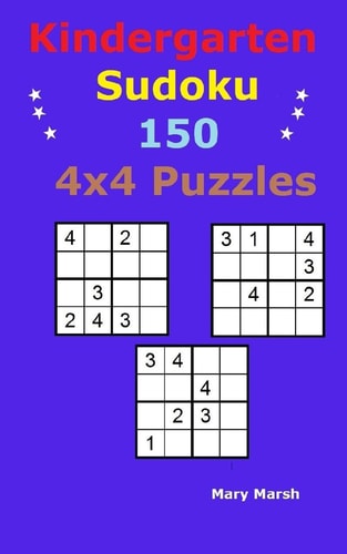 Kindergarten Sudoku 150 4x4 Puzzles