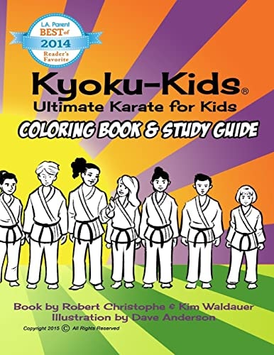 Kyoku-Kids Coloring Book Study Guide Study Karate and Color at the Same Time!