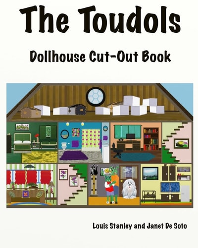 The Toudols Dollhouse Cut-Out Book