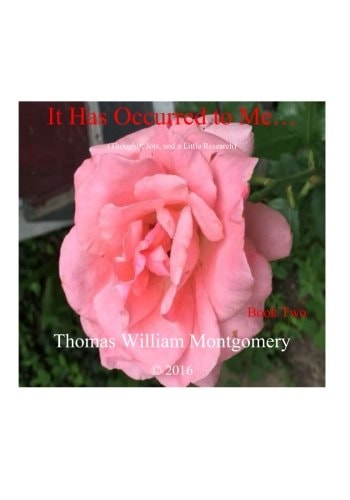 It Has Occurred to Me... (Thoughts, Jots and a Little Research): Book Two