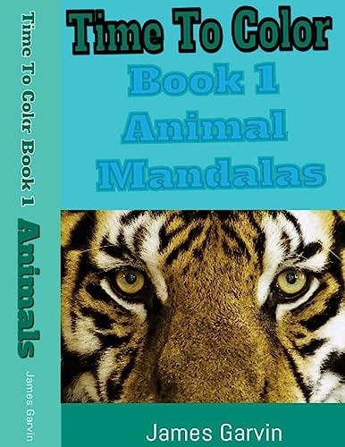 Time to Color Book 1 Animla Mandalas