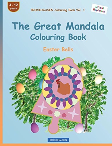 BROCKHAUSEN Colouring Book Vol. 1 - The Great Mandala Colouring Book Easter Bells