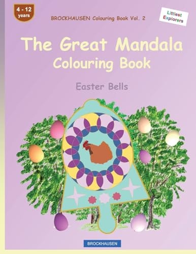 BROCKHAUSEN Colouring Book Vol. 2 - The Great Mandala Colouring Book Easter Bells