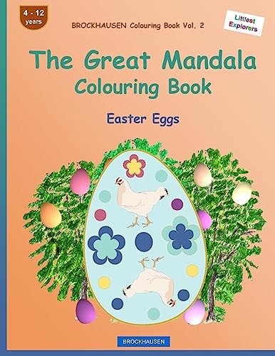BROCKHAUSEN Colouring Book Vol. 2 - The Great Mandala Colouring Book Easter Eggs