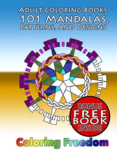 Adult Coloring Books 101 Mandalas, Patterns, and Designs