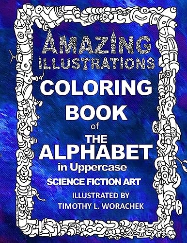 Amazing Illustrations-The Alphabet in Upper Case