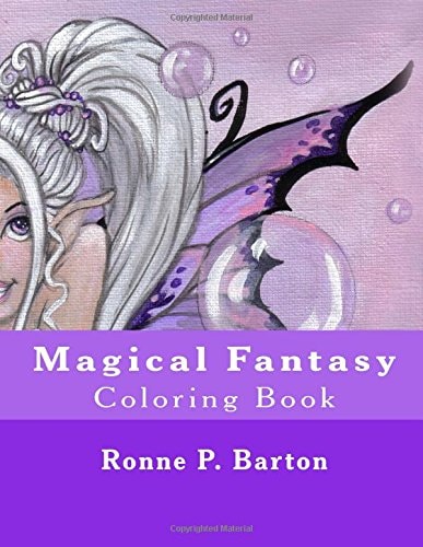 Magical Fantasy Coloring Book