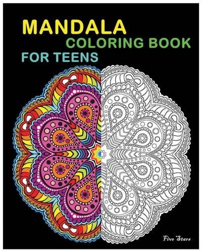 Mandala Coloring Book For Teens Reduce Stress and Bring Balance with +100 Mandala Coloring Pages