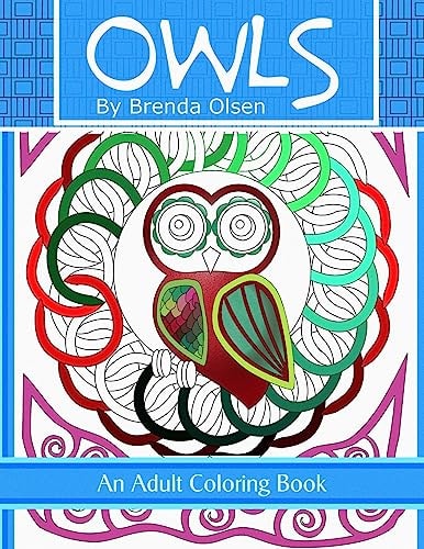 Owls An Adult Coloring Book