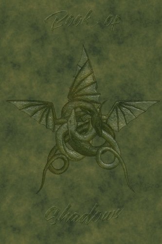 Book of Shadows Green Leather Dragon Pentagram