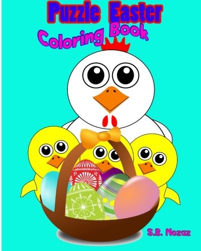 Puzzle Easter Coloring Book