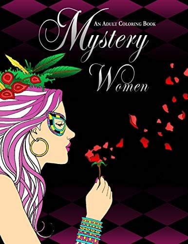 Mystery Women Coloring Book for Adults