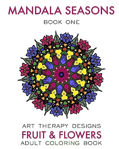 Mandala Seasons Adult Coloring Book
