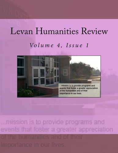 Levan Humanities Review, Volume 4, Issue 1