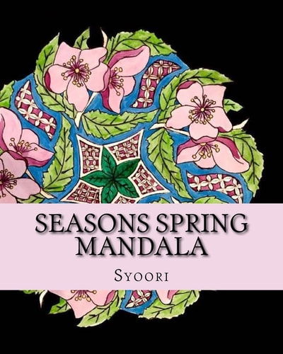 Seasons Spring Mandala Coloring Adult Book