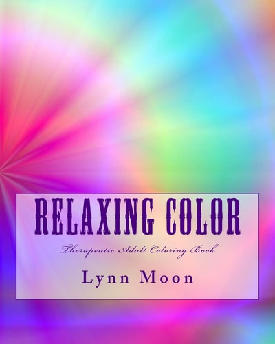 Relaxing Color Therapeutic Adult Coloring Book