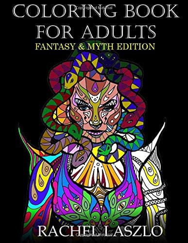 Coloring Book for Adults Fantasy and Myth Edition