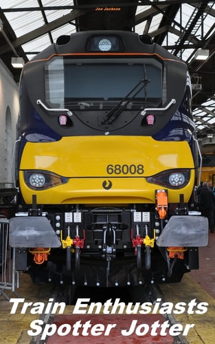 Train Enthusiasts Spotter Jotter