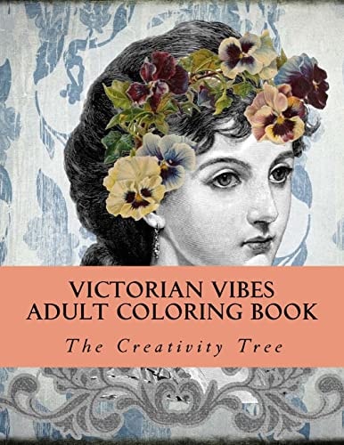 Victorian Vibes Adult Coloring Book